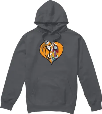 Immagine prodotto di The Nightmare Before Christmas - Felpa con cappuccio da uomo TV4666 (XL) (Charcoal)