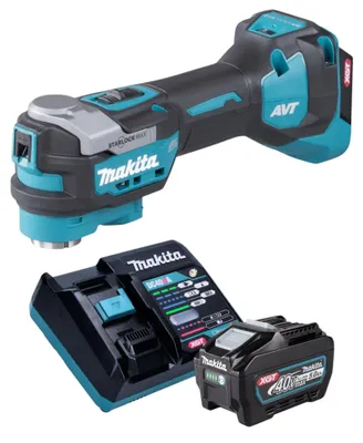 Immagine prodotto di Makita TM 001 GT101 Utensile multifunzione a batteria 40 V max. Starlock Max Brushless + 1x batteria ricaricabile 5,0 Ah + caricabatterie
