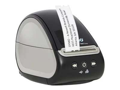 Produktbild von DYMO Etikettendrucker LabelWriter 550 Turbo | Etikettendrucker mit Hochgeschwindigkeits-Thermodirektdruck | automatische Etikettenerkennung | druckt Versandetiketten und mehr | EU-Stecker