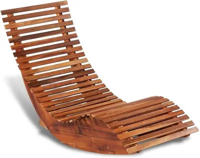 Productafbeelding van Zonneluifel, weerbestendig, houten tuinligbed, tuintafel, verstelbare ligstoel, tuin, schommelstoel, acaciahout