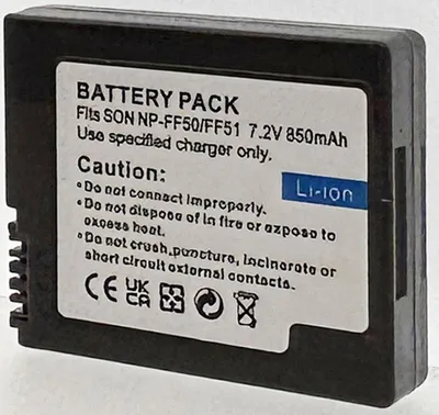 Produktbild von Batterie kompatibel mit SONY NP-FF71 - Otech