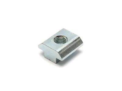 Produktbild von Nutenstein schwer, 19,6*10,5*20 - M8, Stahl verzinkt, B-Typ Nut 10, VPE 100 Stück