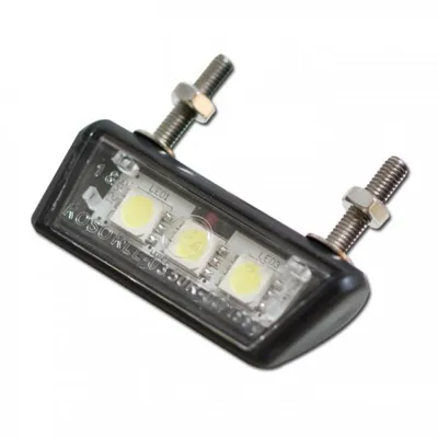 Productafbeelding van SMD-kentekenverlichting, zwart, ABS-kunststof