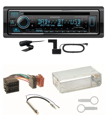 Produktbild von Kenwood KDC-BT740DAB Digitalradio USB CD Einbauset für Skoda Octavia 1U Superb 1
