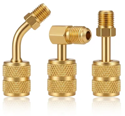 Klimaanlagen-Adapter-Set, 3 Stück, 45°/90°/180°, R22 auf R410a/R32