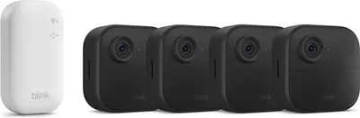 Obrázok produktu pre Bezpečnostná kamera, bezdrôtová sada – 4 kamery – 1080p HD – nočné videnie – pre vnútorné aj vonkajšie použitie