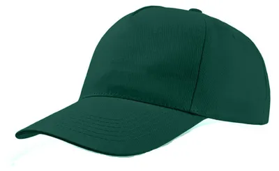 Immagine prodotto di Cappellino da baseball Atlantis a 5 pannelli LT884 (taglia unica) (verde)