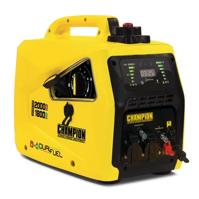 Zdjęcie produktu dla Champion Power Equipment Stromerzeuger Benzin + Gas 2000 Watt, mit LED-Anzeige