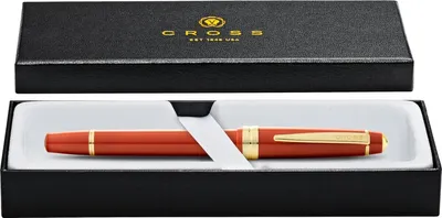 Produktbild von Cross Füllfederhalter Bailey Light Bernstein/Gold, Kunststoff, F-Feder