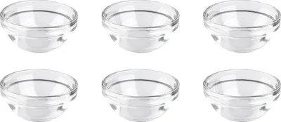 Produktbild von Luminarc 925942 Empilable Schüssel aus Glas, Ø 7,5cm, klar (6er Pack)