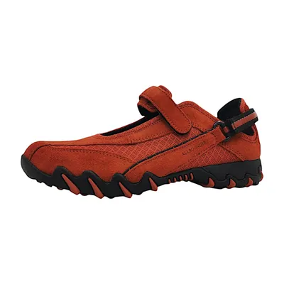 Produktbild von Allrounder by Mephisto NIRO C. SUEDE 64/C. Damenschuhe Slipper Rot Freizeit, Schuhgröße:EUR 37.5 | UK 4.5