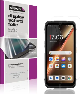 Immagine prodotto di 4x Pellicola Protettiva per Blackview Rock 1 Pro Protezione Schermo Claro Display dipos
