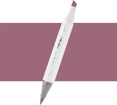 Zdjęcie produktu dla OHUHU dwustronny marker alkoholowy Brush & Chisel, R282 Colocasia Torino