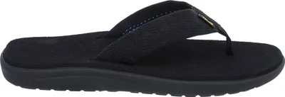 Produktbild von Teva Voya Flip Herren Bar Street Sandale Zehensteg Schwarz Schwarz – 11 Großbritannien - 45,5 EU - 12 US / Schwarz Schwarz