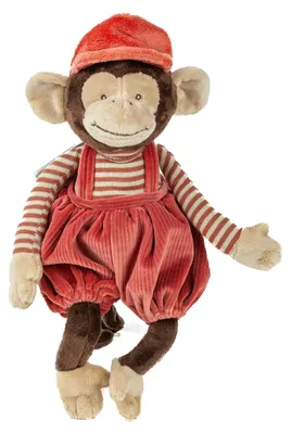 Produktbild von Bukowski Affe Winston rot/braun 25 cm Kuscheltier