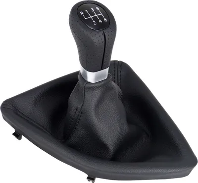 Produktbild von Schaltmanschette Schaltsack mit Schaltknauf 6 Gang Schalthebel Perforiert Kurz für BMW 1er Coupe Cabrio Limo Short Shift Echtleder Leder Knauf Hebel e81 e82 e87 e88