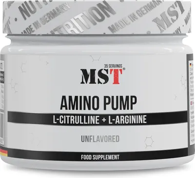 Produktbild von Amino Pump Nahrungsergänzungsmittel für Sportler L-Arginin L-Citrullin-Malat 300g