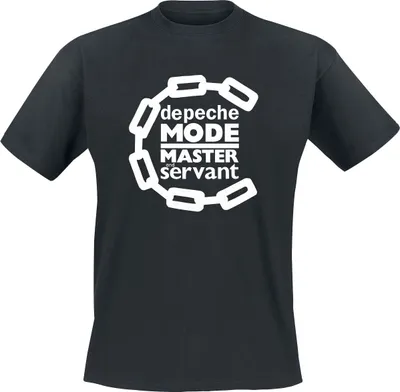 Produktbild von Depeche Mode T-Shirt Herren Master And Servant schwarz XL