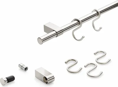 Produktbild von Naber Linero K 16 Set-1. Relingsystem, edelstahlfarbig  - Relingsysteme