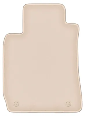 Produktbild von DURBAN Beige Velours-Fahrerfußmatte für Alfa Romeo Spider Cabrio (2005-)