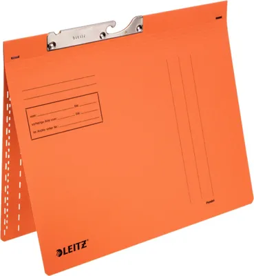 Image de LEITZ Classeur à levier, A4, agrafage commercial, orange