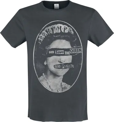 Produktbild von Pistols T-Shirt Herren Amplified Collection - Queens charcoal L