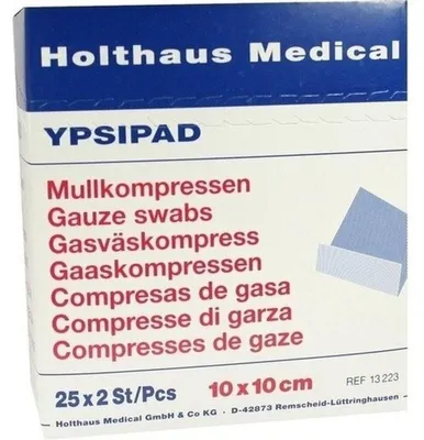 Produktbild von MULLKOMPRESSEN YPSIPAD 10x10 cm steril 8fach