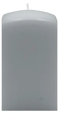 Produktbild von Quader Kerzen Silbergrau 15 x Ø 6/6 cm, 4 Stück
