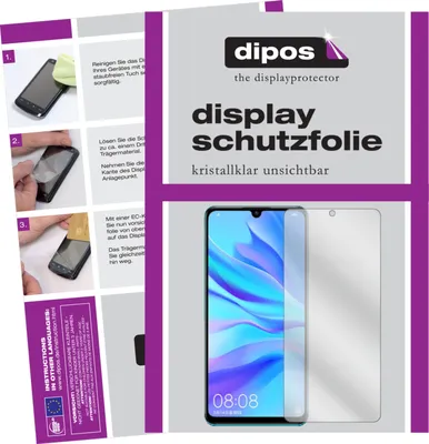 Produktbild von 2x Schutzfolie für Huawei P30 Lite New Edition klar Displayschutzfolie Folie Display Schutz dipos