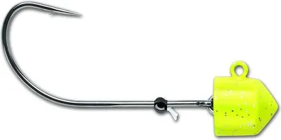 Produktbild von VMC Swingin Ned Rig Jig - 3 Jigköpfe, Gewicht / Farbe:3.5g / Chartreuse