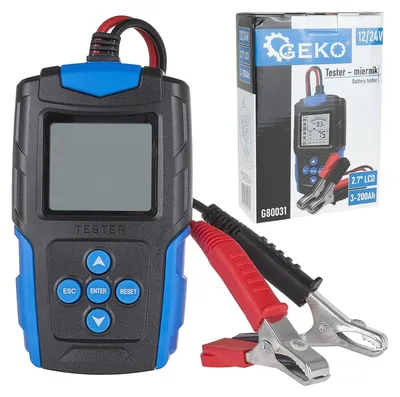 Obrázok produktu pre Tester batérií s tlačiarňou 6 - 12V / 12 - 24V Kroftools