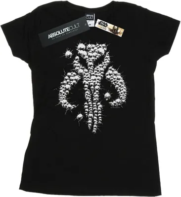 Produktbild von Star Wars - "The Mandalorian Blaster" T-Shirt für Damen BI42844 (S) (Schwarz)