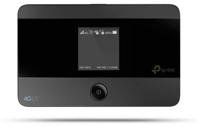 Image de TP-Link M7350, Modem, Noir, De voyage, 802.11b, 802.11g, Wi-Fi 4 (802.11n), 150 Mbit/s, 3G, 4G