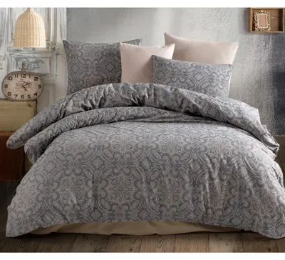 Immagine prodotto di Biancheria da letto in cotone Titania Brown Dimensioni: 220x200 + 2x 70x90 cm