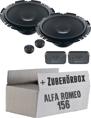 Produktbild von Hertz Dieci DSK 170.3 - 16,5cm 2-Wege System - Einbauset passend für Alfa Romeo 156 - justSOUND