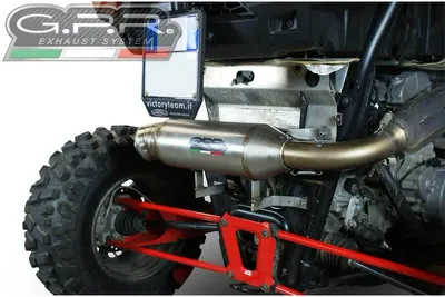 Produktbild von GPR Power Bomb Slip-On Auspuff für Polaris RZR XP 1000