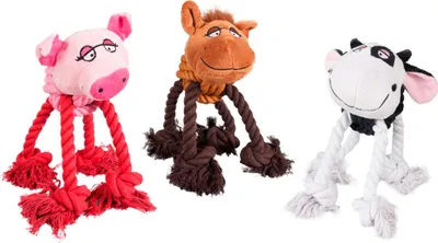 Produktbild von Flamingo Plüschspielzeug Ropey Farm