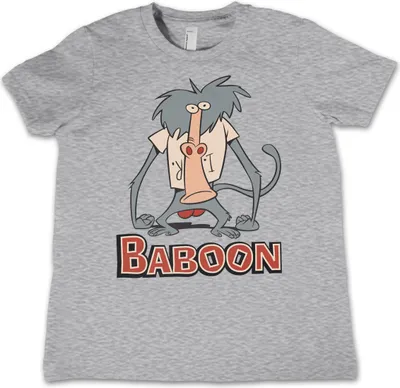 Produktbild von I Am Weasel - Baboon Kids T-Shirt - 6Years-S - HeatherGrey