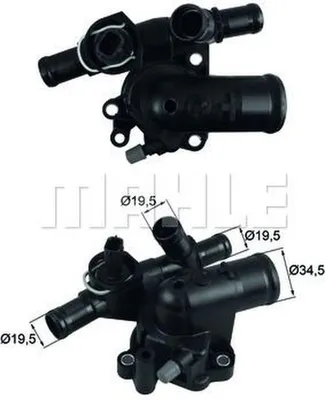 Image de Thermostat MAHLE, liquide de refroidissement pour