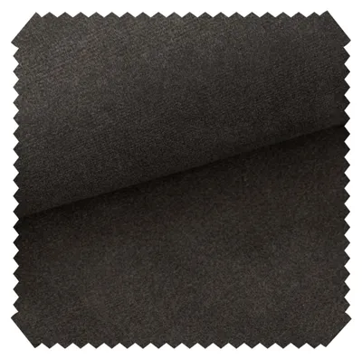 Produktbild von novely® COUEN Ultraweicher Antik Möbelstoff - Vintage Velours Polsterstoff - Pflegeleichte Meterware 1lfm - Farbe: 14 Schwarz Braun