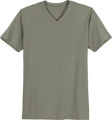 Produktbild von Redfield V-Neck T-Shirt Übergröße Quentin oliv