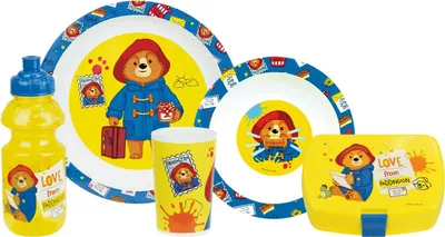 Immagine prodotto di Set di stoviglie per bambini Fun House PADDINGTON Colorato 5 pezzi