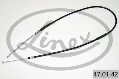 Produktbild von LINEX Handbremsseil 47.01.42 Rechts für VW LT 28-35 I Kastenwagen (281-363) 1690/1282mm
