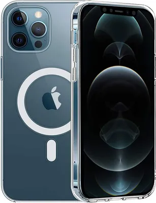 Produktbild von Hülle für iPhone 12 PRO MAX (6,7") - Magnetische Transparent Handyhülle Kratzfest Schutzhülle Ultra Dünn Phonillico®