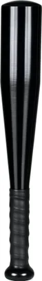 Image de Batte de baseball Relaxdays en aluminium, 18 pouces, batte de softball, pour baseball et softball, batte en aluminium légère, noire