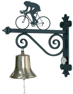 Fuchs-Fahrradhalter mit Klingel, 370 mm