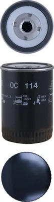 Produktbild von MAHLE OC 114 Ölfilter Anschraubfilter 93MMu.a. passend für CHEVROLET CORVETTE Convertible (1YY)
