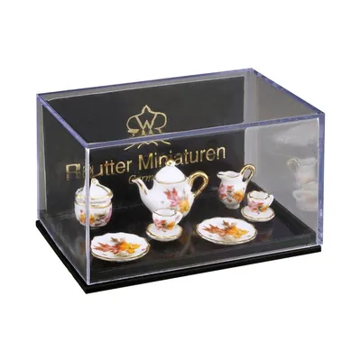 Produktbild von Miniatur Teeservice 2 Personen, Porzellan, Thanksgiving Design