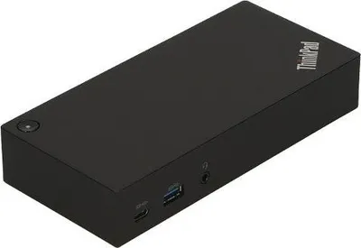 Obrázek produktu pro Lenovo 03X7194, Kabel, USB 3.2 Gen 1 (3.1 Gen 1) Type-C, 3,5 mm, 10,100,1000 Mbit/s, Černá