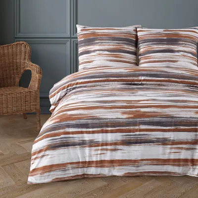 Produktbild von Buymax® Bettwäsche Bettbezug 135x200 cm, Kopfkissenbezug 80x80 cm 2 teilig Deckenbezug Set aus 80% Baumwolle, 20% Polyester mit Reissverschluss